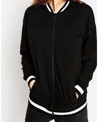 Женский черный бомбер от Asos