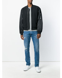 Мужской черный бомбер от Calvin Klein Jeans