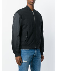 Мужской черный бомбер от Calvin Klein Jeans