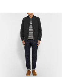 Мужской черный бомбер от A.P.C.