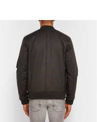 Мужской черный бомбер от A.P.C.