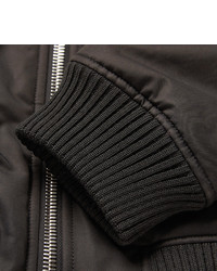 Мужской черный бомбер от A.P.C.