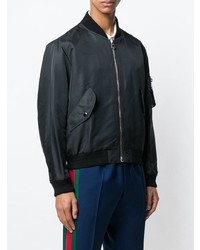 Мужской черный бомбер от Burberry