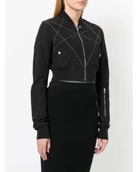 Женский черный бомбер от Rick Owens DRKSHDW