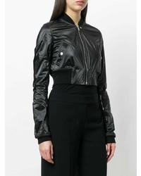 Женский черный бомбер от Rick Owens DRKSHDW