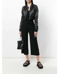 Женский черный бомбер от Rick Owens DRKSHDW