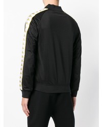 Мужской черный бомбер от Kappa