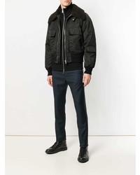 Мужской черный бомбер от Études