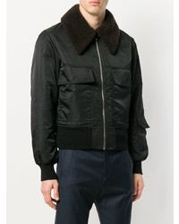 Мужской черный бомбер от Études