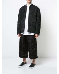 Мужской черный бомбер от By Walid