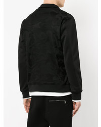 Мужской черный бомбер от Loveless