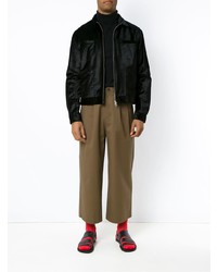 Мужской черный бомбер от À La Garçonne