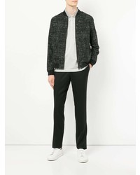 Мужской черный бомбер от D'urban