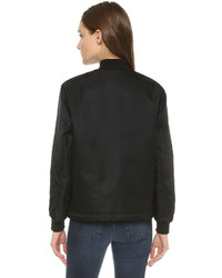 Женский черный бомбер от Acne Studios