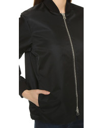 Женский черный бомбер от Acne Studios