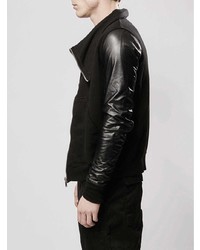 Мужской черный бомбер от Rick Owens DRKSHDW