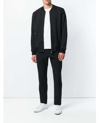 Мужской черный бомбер от Les Benjamins