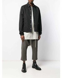 Мужской черный бомбер от Rick Owens DRKSHDW