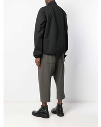 Мужской черный бомбер от Rick Owens DRKSHDW