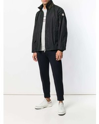 Мужской черный бомбер от Moncler