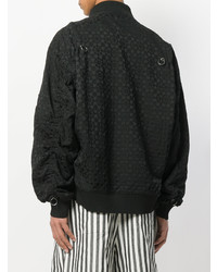 Мужской черный бомбер от Damir Doma