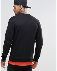 Мужской черный бомбер от Hype