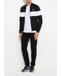 Мужской черный бомбер от Le Coq Sportif