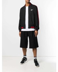 Мужской черный бомбер от McQ Alexander McQueen