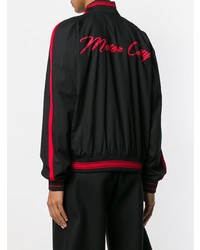 Мужской черный бомбер от McQ Alexander McQueen