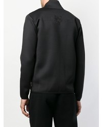 Мужской черный бомбер от Plein Sport
