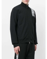 Мужской черный бомбер от Dirk Bikkembergs