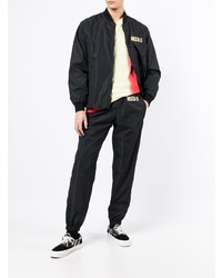 Мужской черный бомбер от Moschino