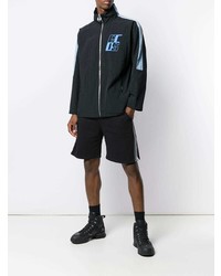 Мужской черный бомбер от Gcds