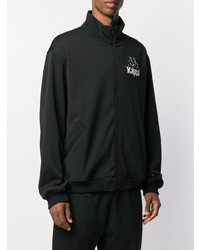 Мужской черный бомбер от Kappa