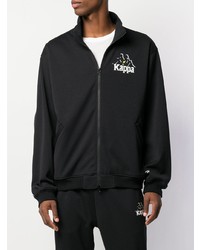 Мужской черный бомбер от Kappa