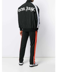 Мужской черный бомбер от Palm Angels