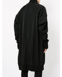 Мужской черный бомбер от Julius