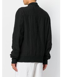 Мужской черный бомбер от Lost & Found Rooms