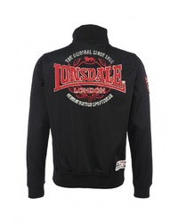 Мужской черный бомбер от Lonsdale