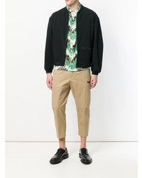 Мужской черный бомбер от Oamc