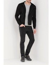 Мужской черный бомбер от Mezaguz