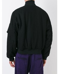 Мужской черный бомбер от Haider Ackermann