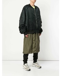 Мужской черный бомбер от Juun.J