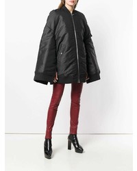 Женский черный бомбер от Rick Owens