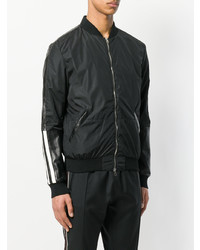 Мужской черный бомбер от Low Brand