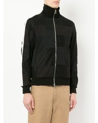 Мужской черный бомбер от Roar