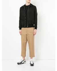 Мужской черный бомбер от Roar