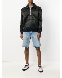 Мужской черный бомбер от Noon Goons