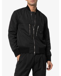 Мужской черный бомбер от Prevu