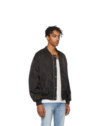 Мужской черный бомбер от Stolen Girlfriends Club